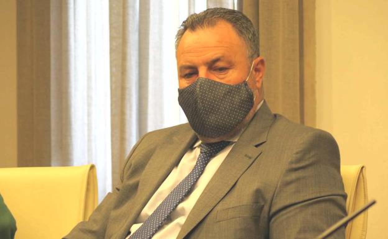 Imagen de archivo de Eduardo Morán, presidente de la Diputación de León. 