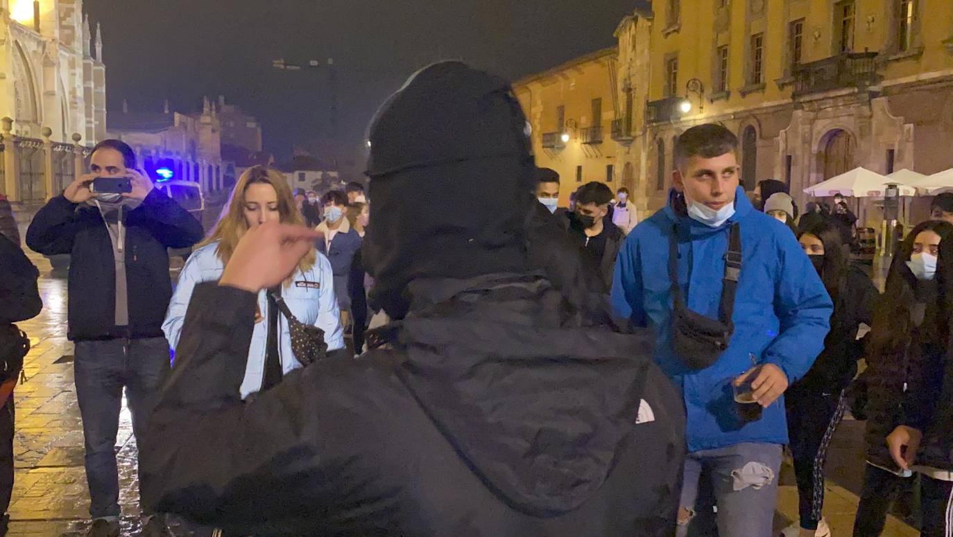 Fotos: Los disturbios de León llega a plaza de Regla