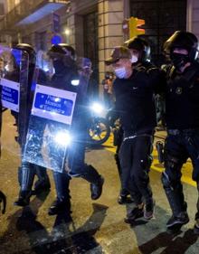 Imagen secundaria 2 - Altercados en distintas ciudades de España 