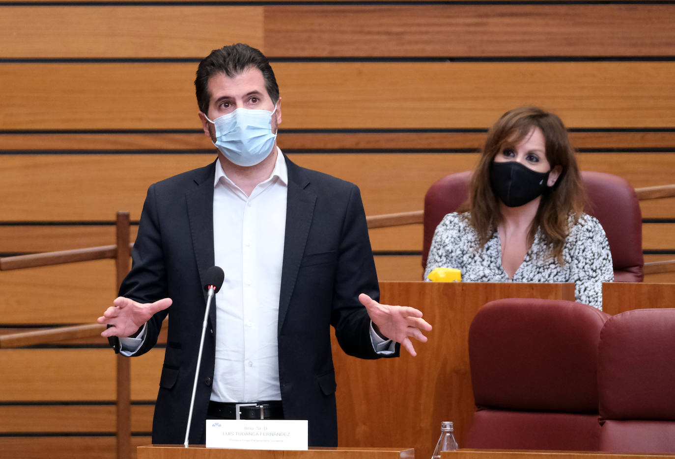 Pleno de las Cortes. 