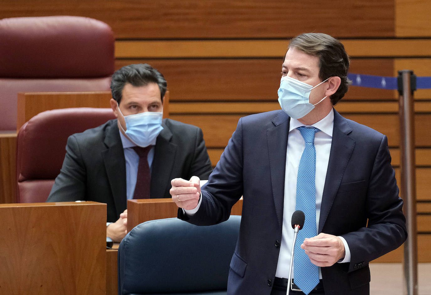 Pleno de las Cortes. 