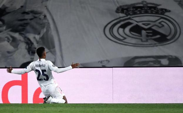 Rodrygo revitaliza al Madrid en Europa