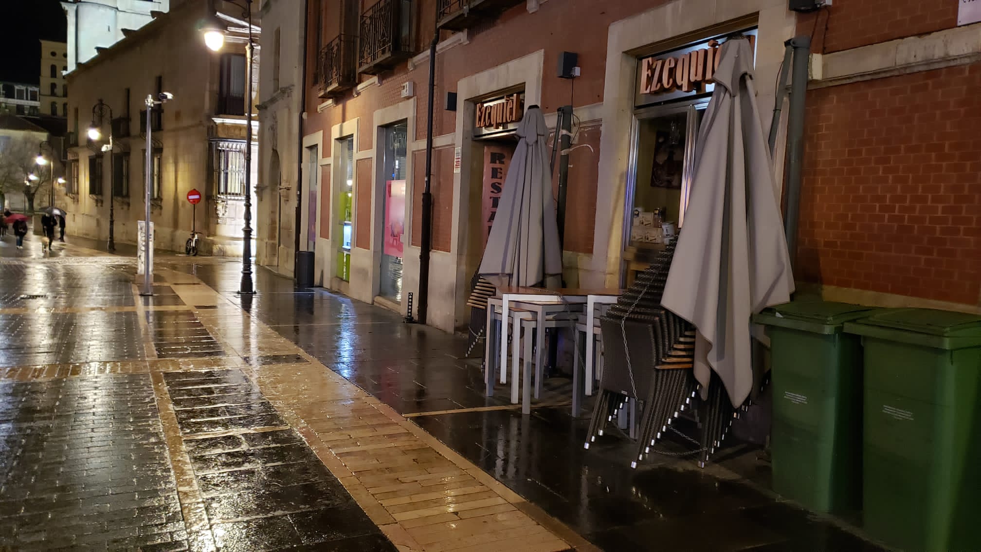 Últimas horas antes del cierre de la hostelería.