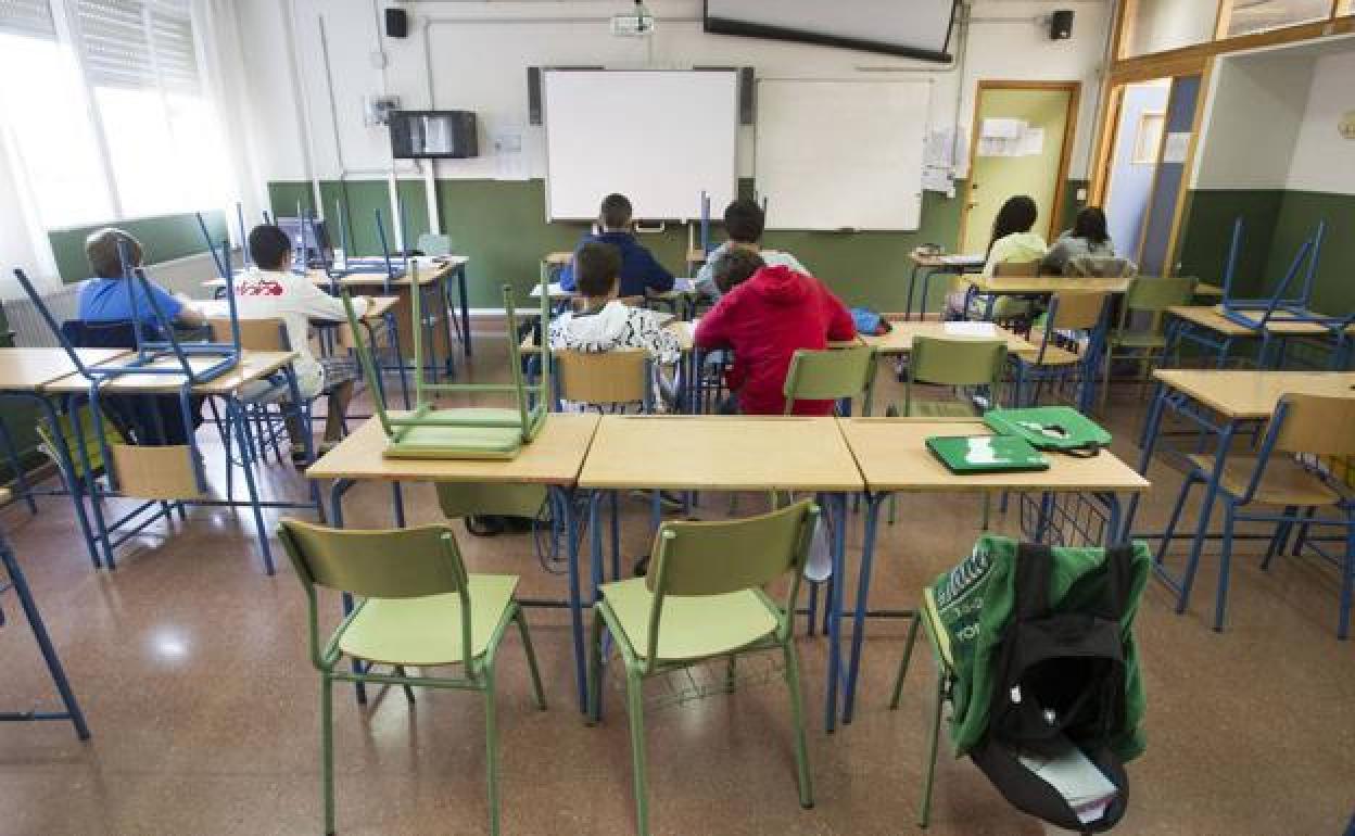 Aula de un centro escolar.