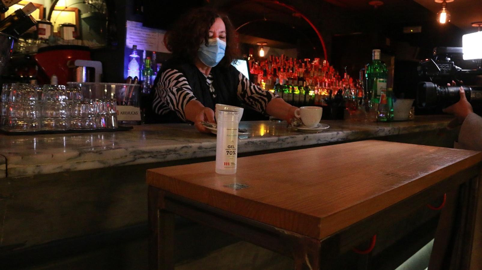 Últimas horas antes del cierre de la hostelería.