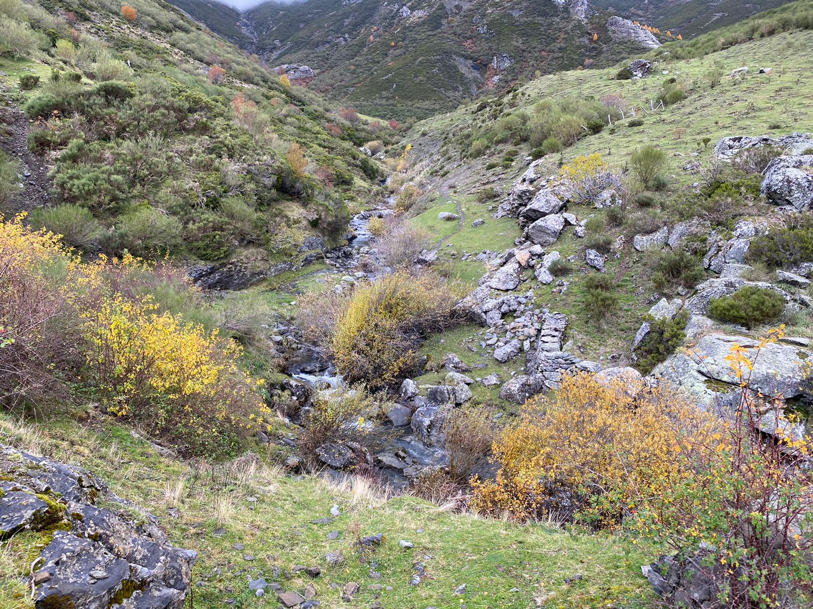 Imagen de la cascada del Reguero Cándano