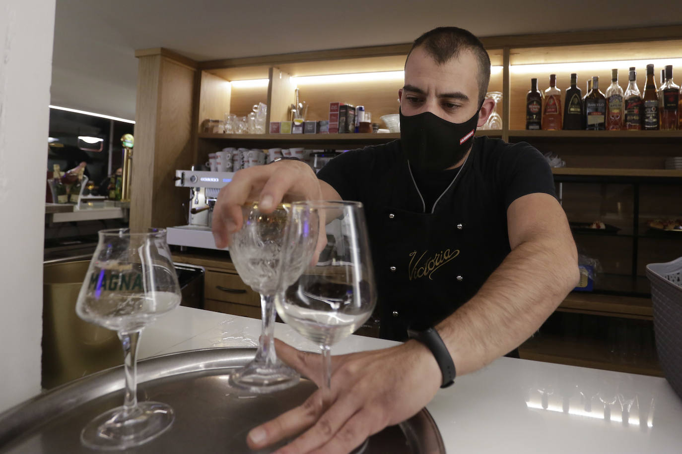 Fotos: Cierre de bares este jueves en León