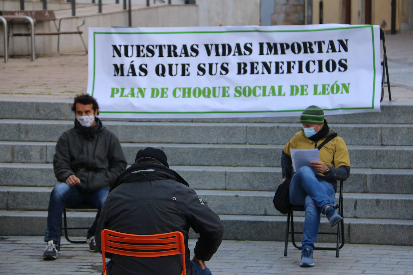 Fotos: Presentación del Plan de Choque Social