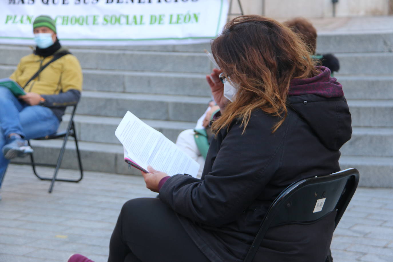 Fotos: Presentación del Plan de Choque Social