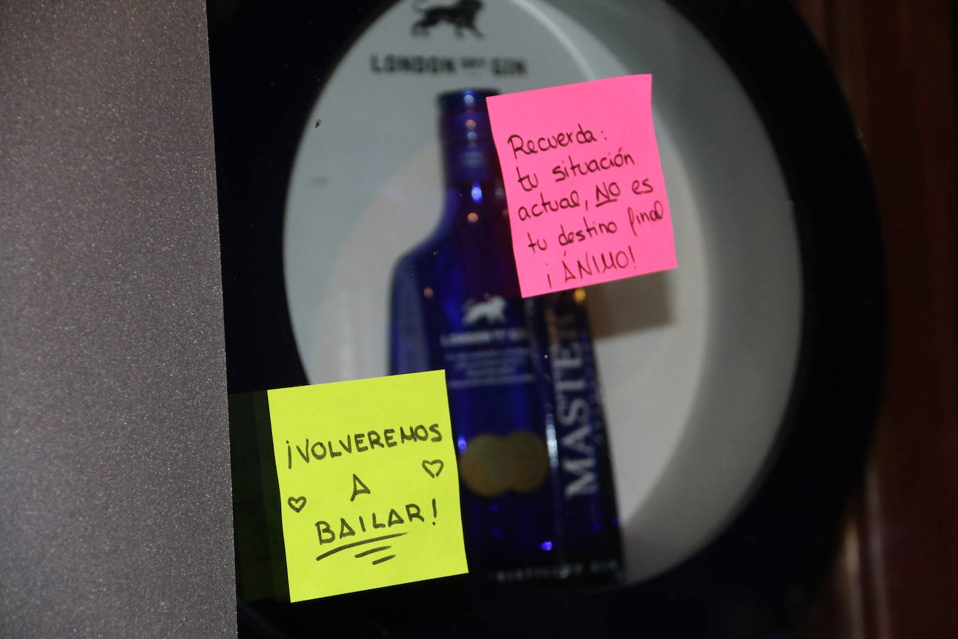 Fotos: Mensajes positivos para la hostelería de León