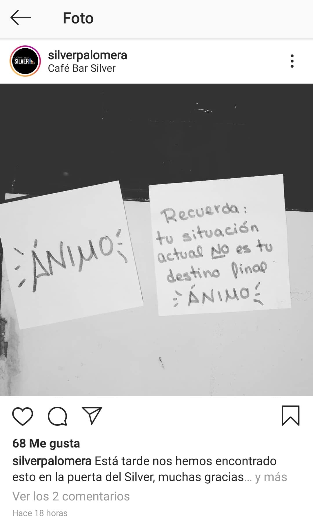 Fotos: Mensajes positivos para la hostelería de León