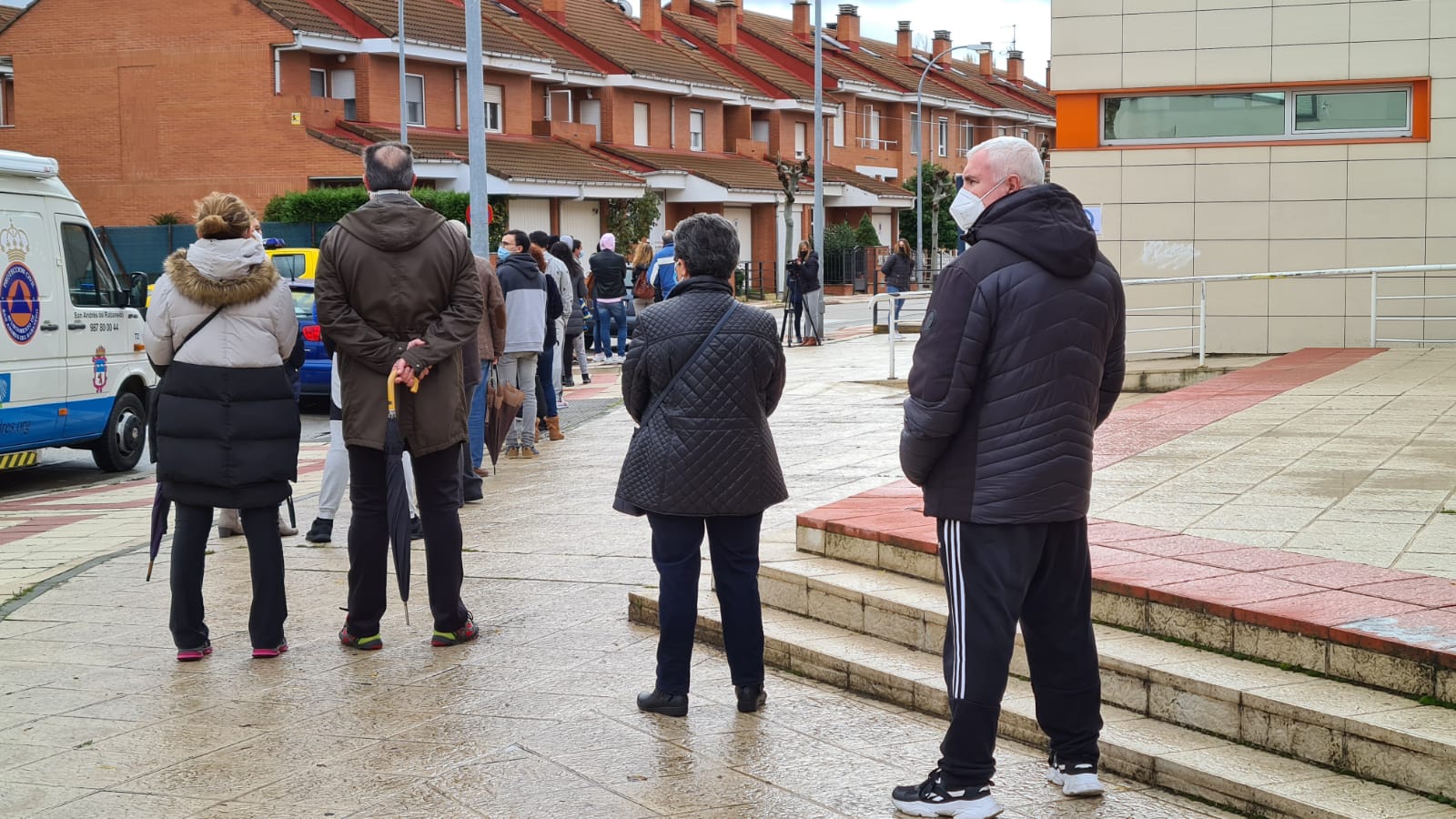 Fotos: Primer día de pruebas en el pabellón municipal de Trobajo del Camino