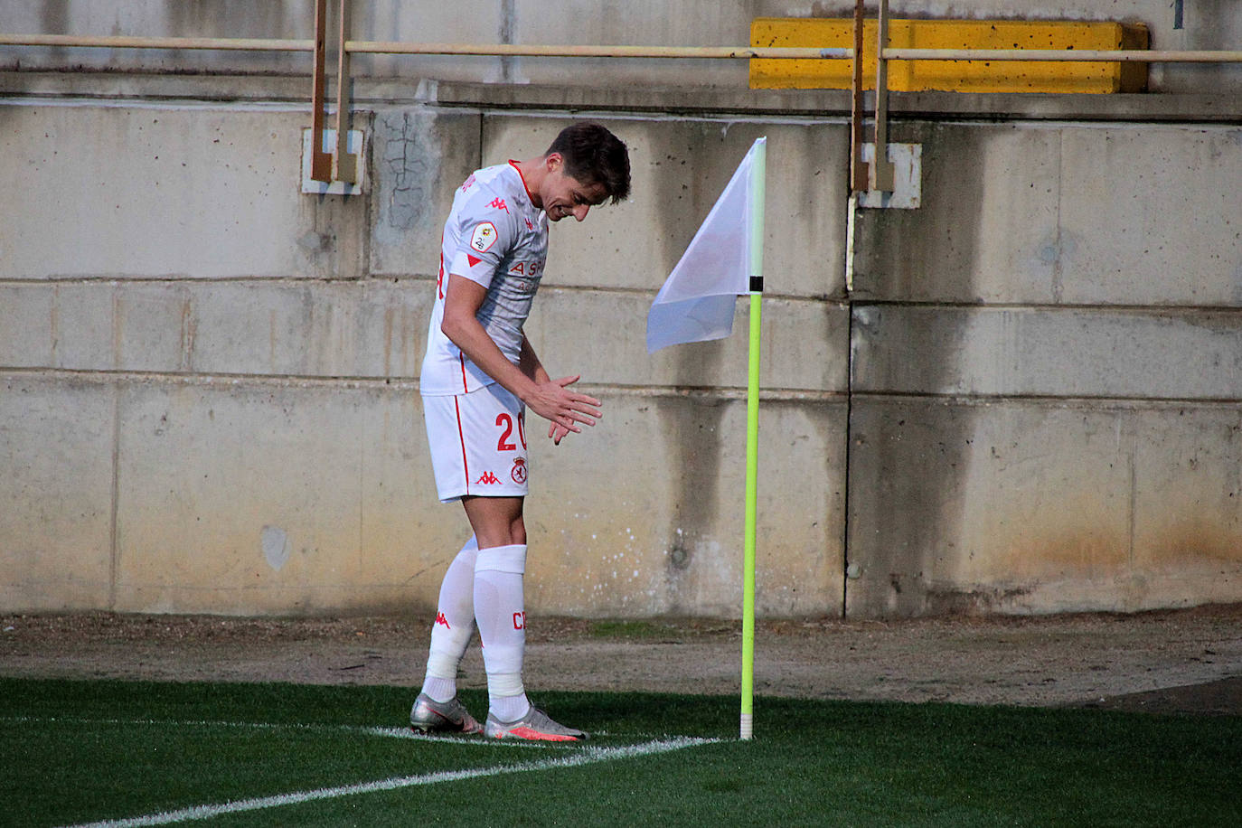 Un momento del partido. 