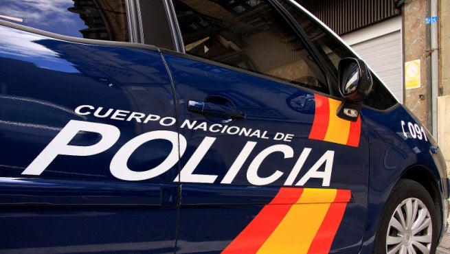 Coche de la Policía Nacional. 