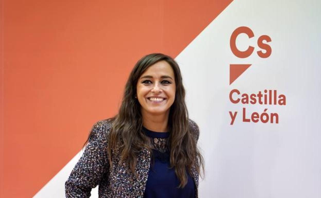 Gemma Villarroel, coordinadora de Ciudadanos en Castilla y León.