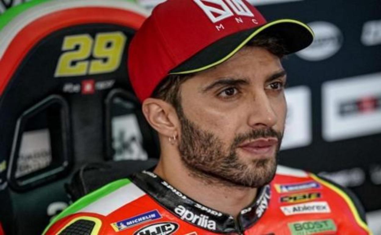 El piloto italiano Andrea Iannone. 