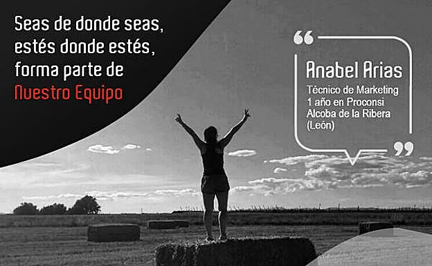 Campaña en la que se demuestra que desde los pueblos también se puede trabajar.