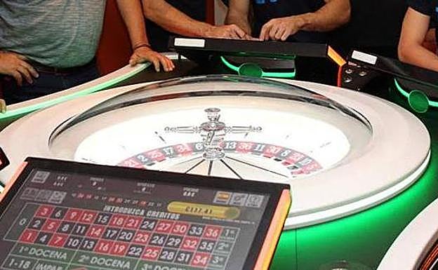 Ruleta de juego. 