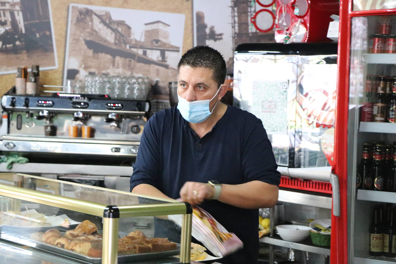 La cafetería universitaria, un servicio esencial de la Universidad de León. 