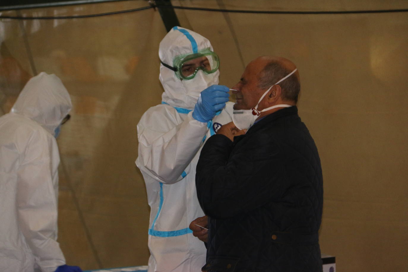 Fotos: Segundo cribado en San Andrés del Rabanedo