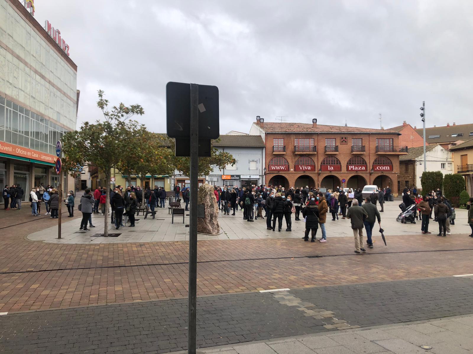 Los autónomos se manifiestan en Valencia de Don Juan