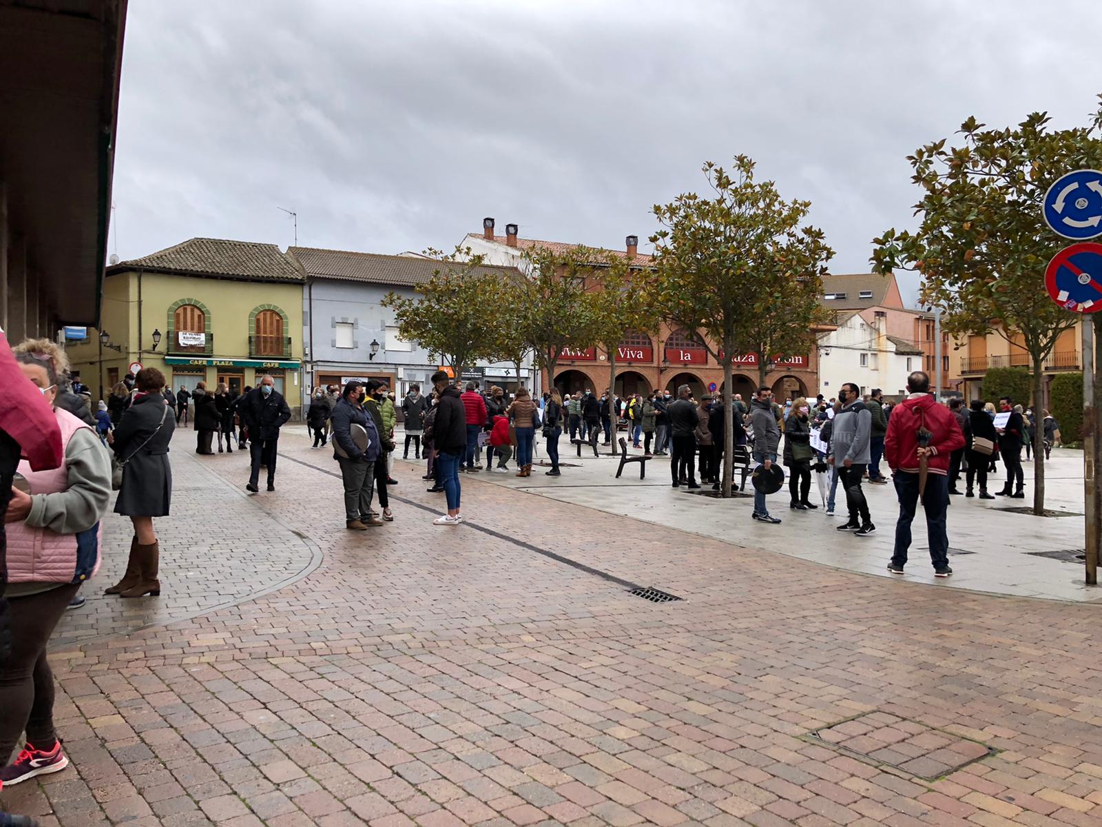 Los autónomos se manifiestan en Valencia de Don Juan