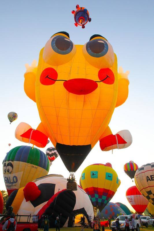 Este fin de semana se celebró en la ciudad mexicana de León el Festival Internacional del Globo, que llenó de colores el cielo de este distrito. Por primera vez en 18 años se realizó sin acceso al público debido a la pandemia de covid-19.