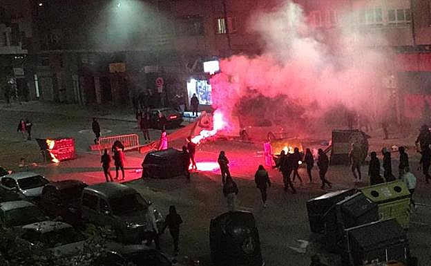 Disturbios en el Barrio de Gamonal. 