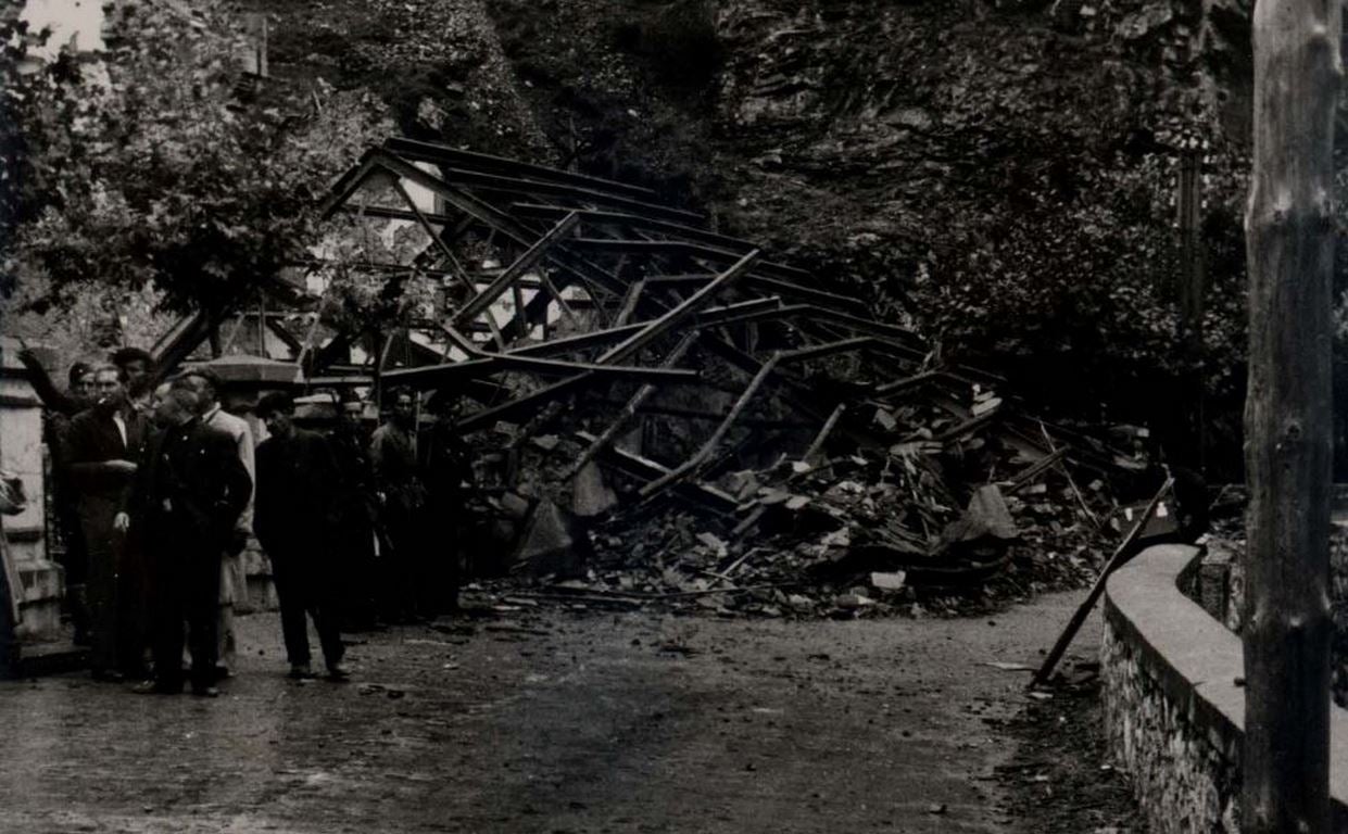 La Biblioteca Nacional publica las imágenes de los efectos causados por los incendios y bombardeos en la zona norte de León, Pola de Gordón, Santa Lucía y La Vid, durante la Guerra Civil 