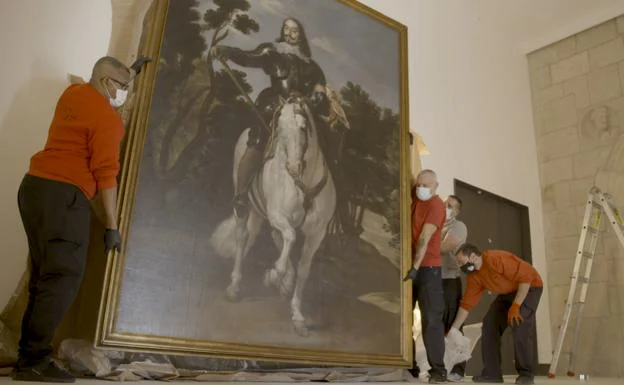 San Marcos expondrá casi 500 obras de arte, la mitad de las que albergaba