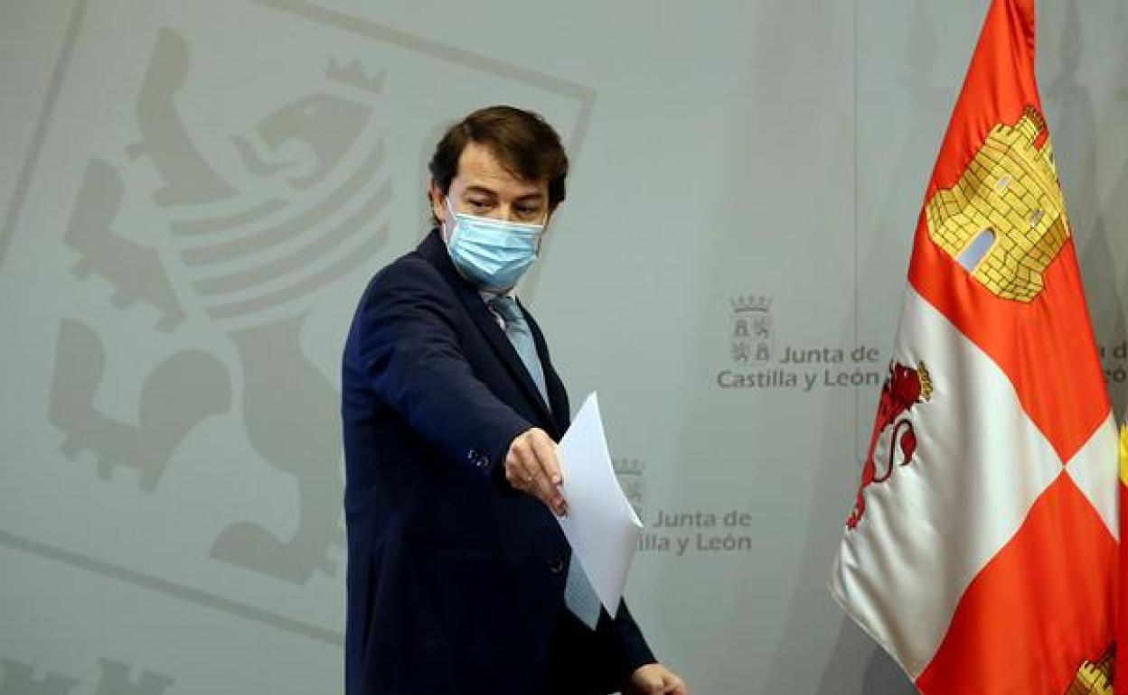 Alfonso Fernánez Mañueco. 