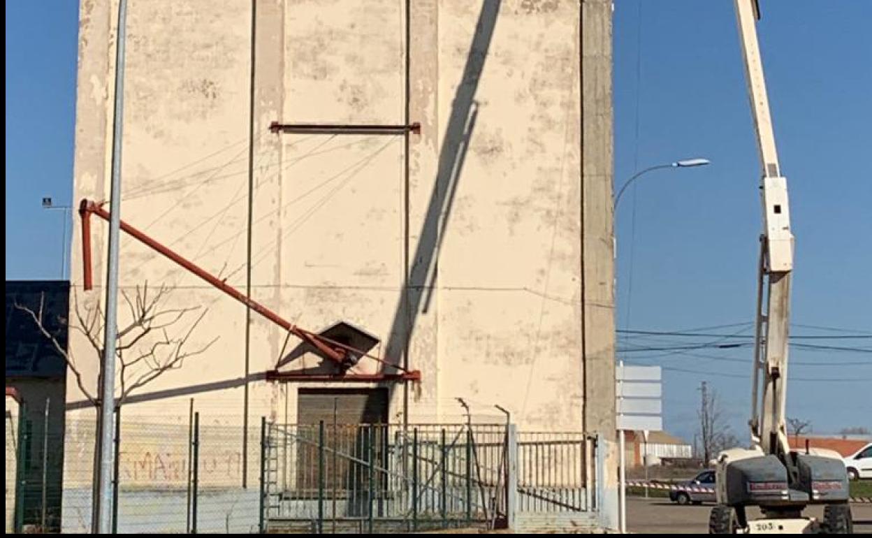 Silo de Santa María del Páramo.