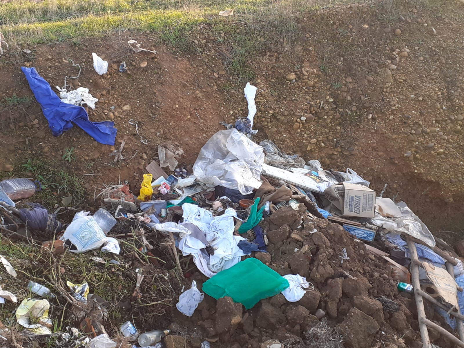 Fotos: Vertedero ilegal en La Antigua