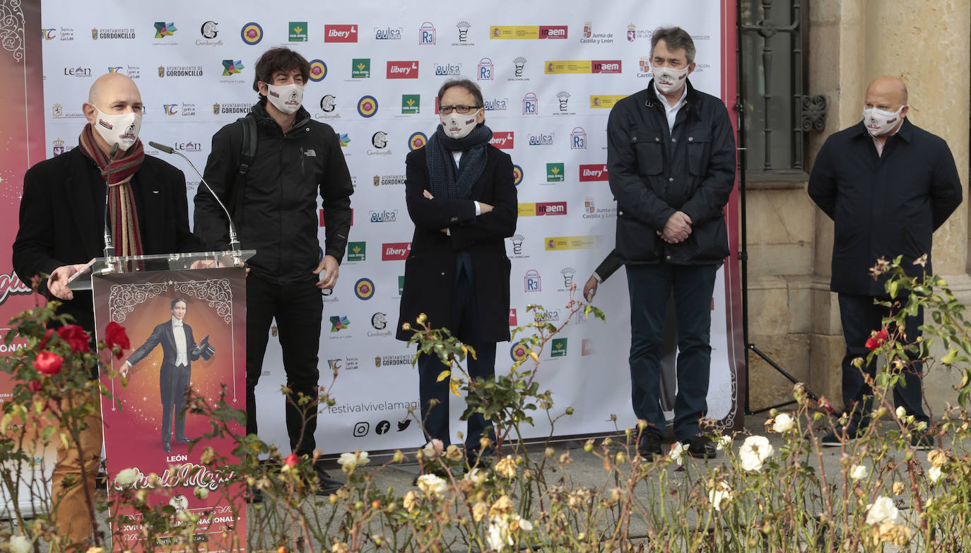 Acto de presentación del XVII Festival Internacional León Vive la Magia 