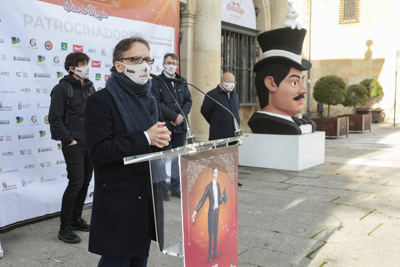 Acto de presentación del XVII Festival Internacional León Vive la Magia 