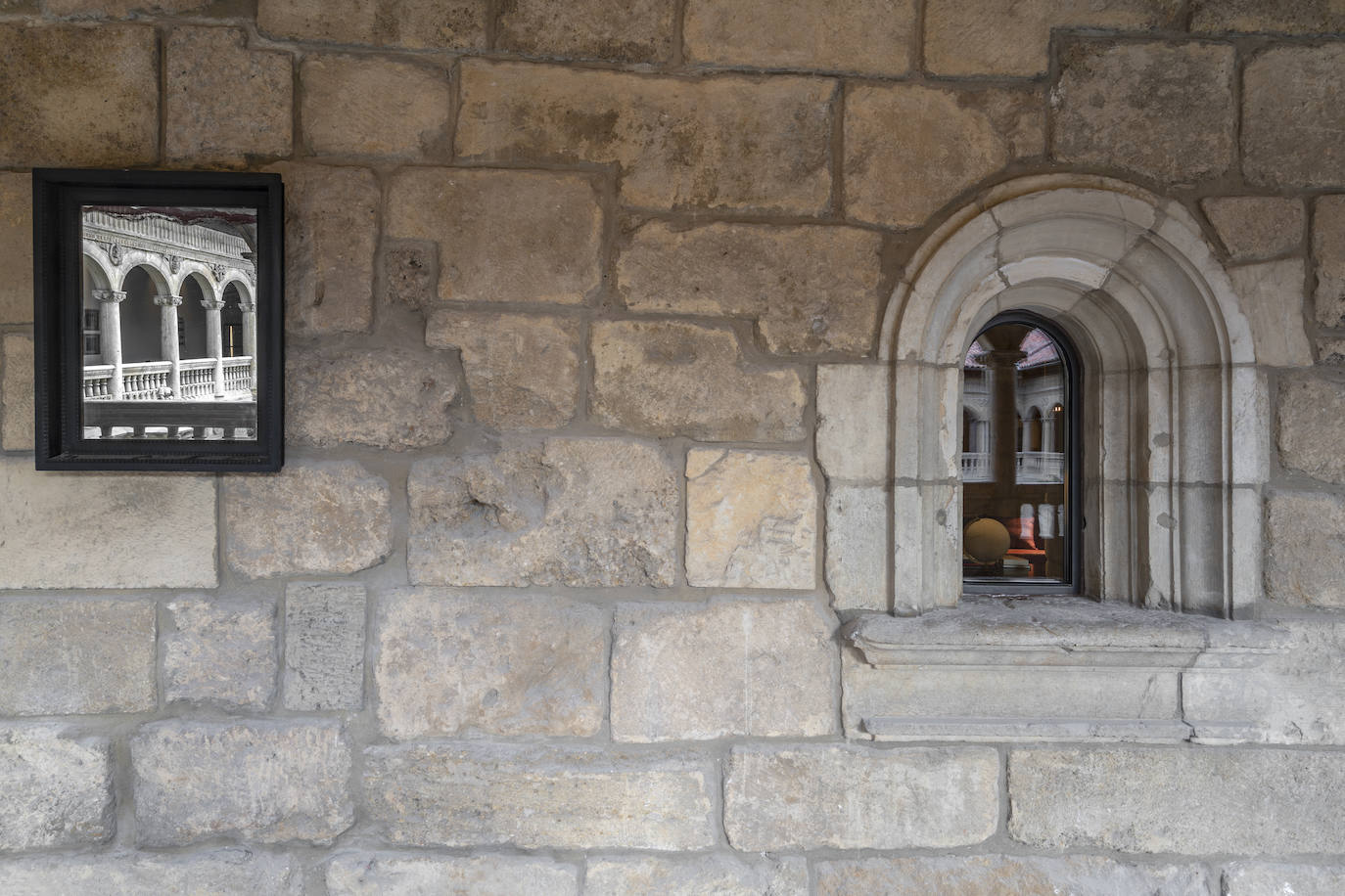 Interior del Hostal de San Marcos. 