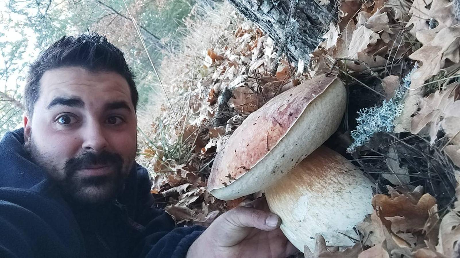 Antonio Puente ha encontrado un boletus de casi 3 kilos.