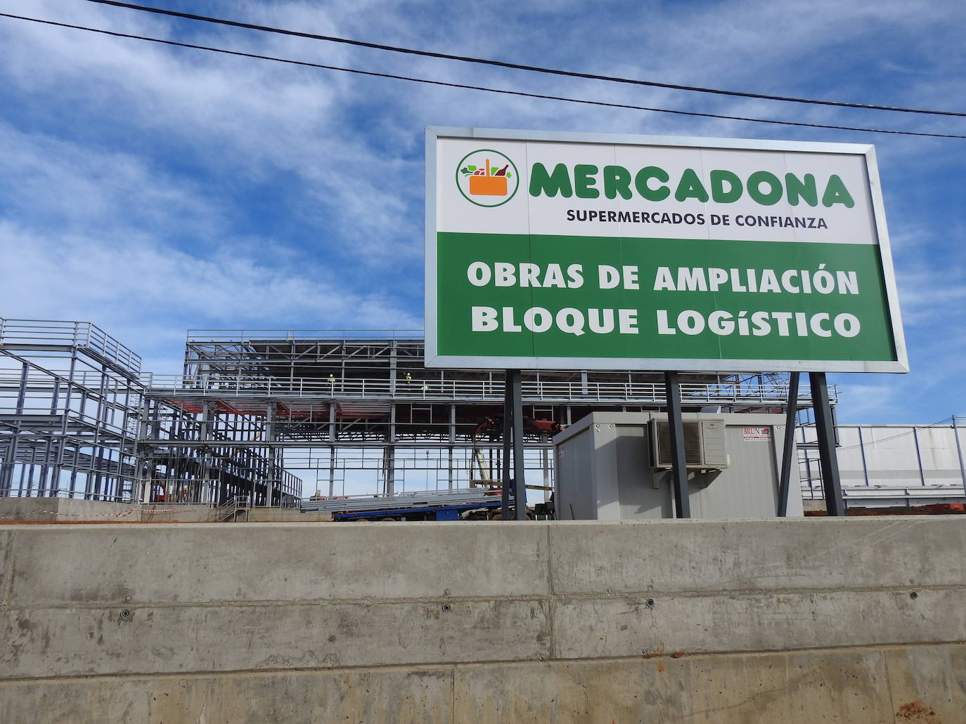 Fotos: Mercadona amplía su bloque en León