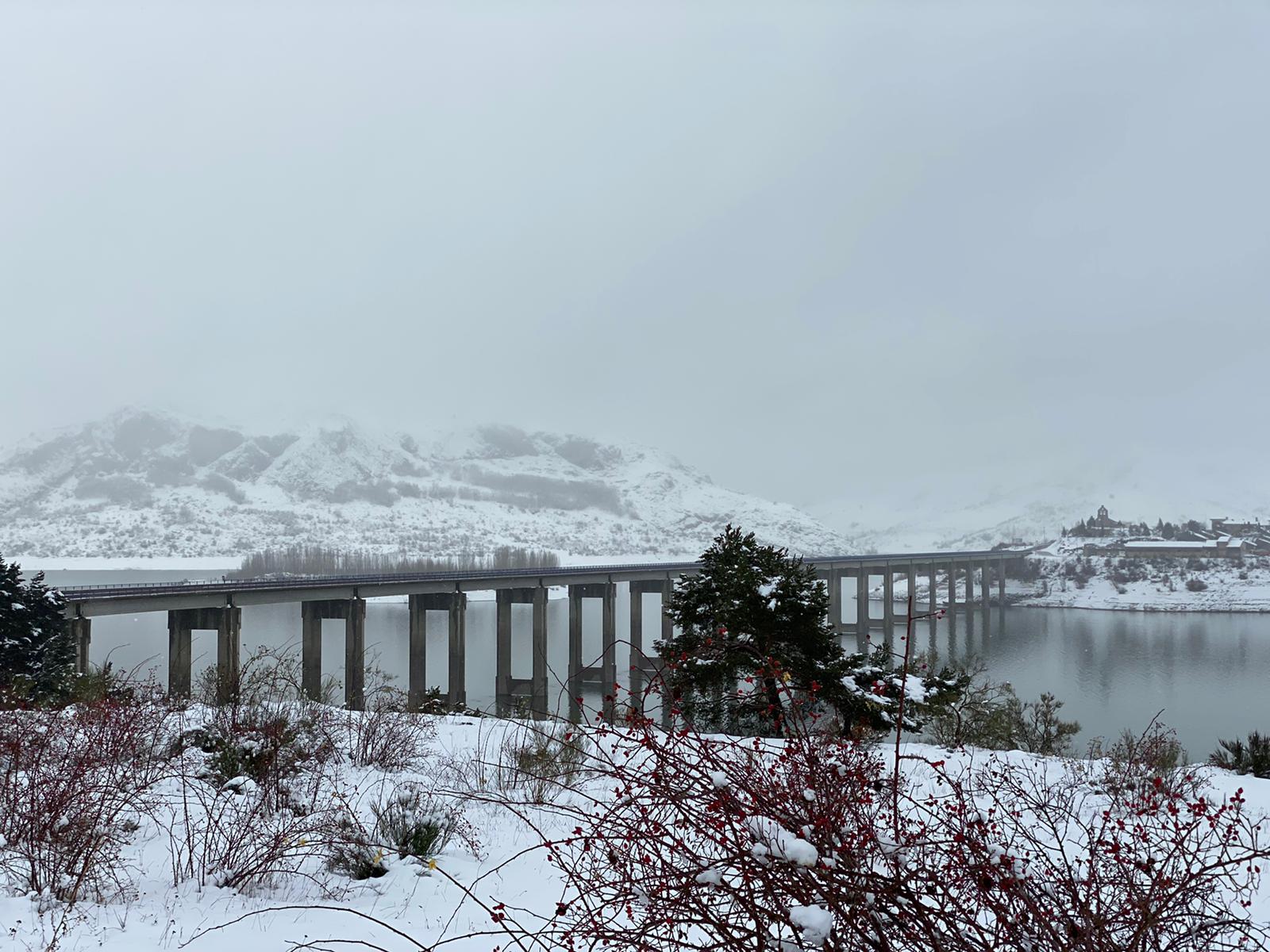 Fotos: La nieve tiñe de blanco el norte de la provincia