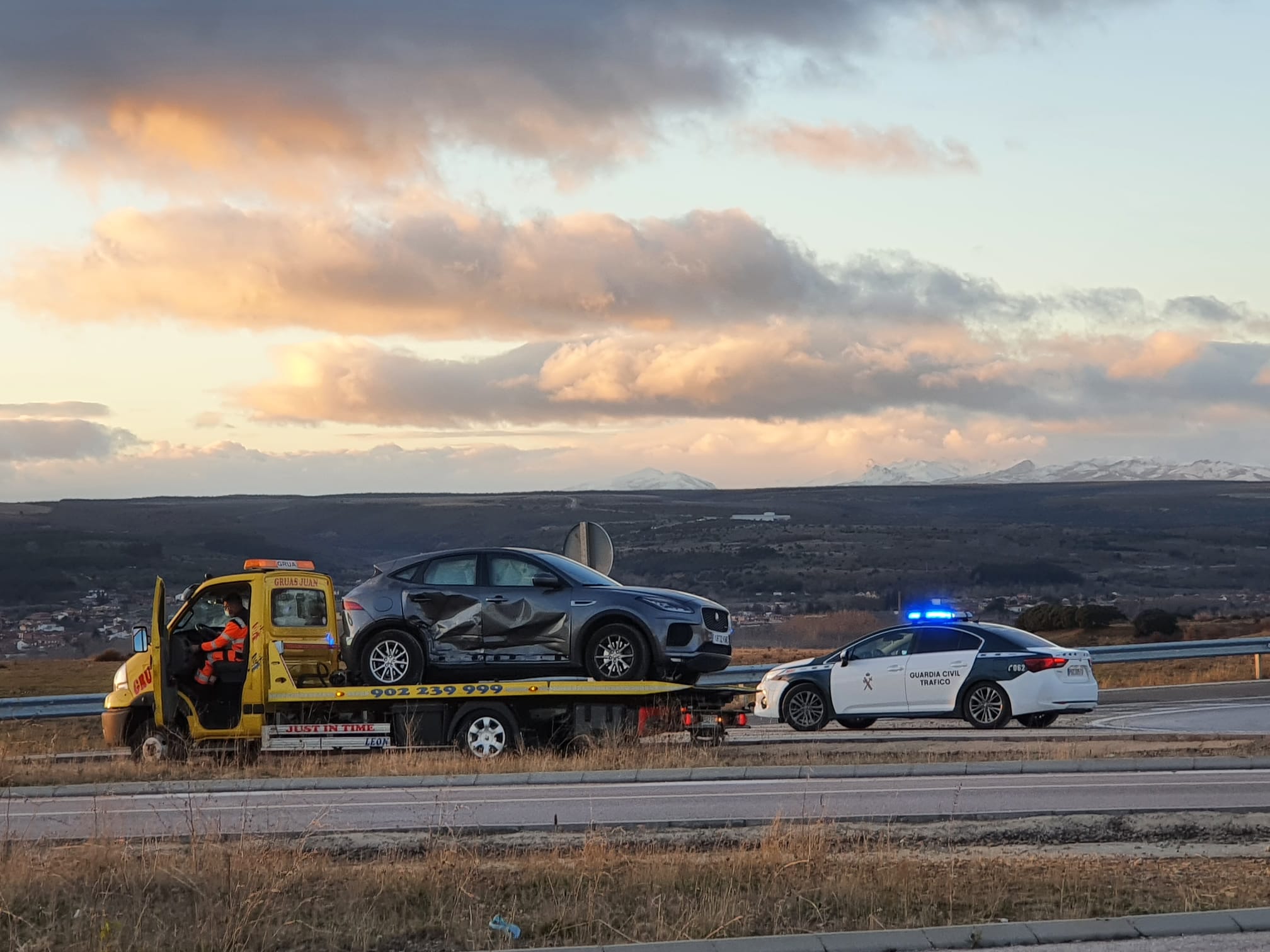 Fotos: Accidente en Sariegos
