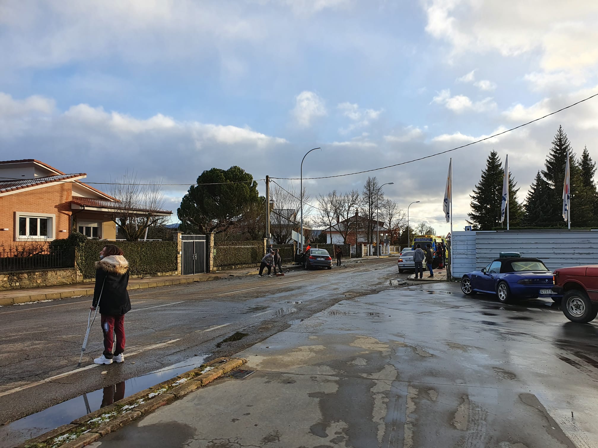 Fotos: Accidente de tráfico en Boñar