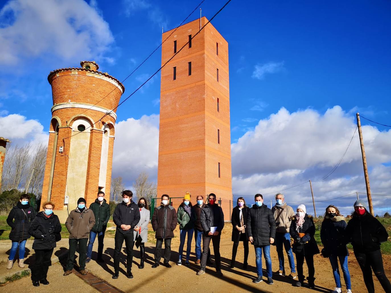 Fotos: Visita del PSOE a Pozuelo del Páramo