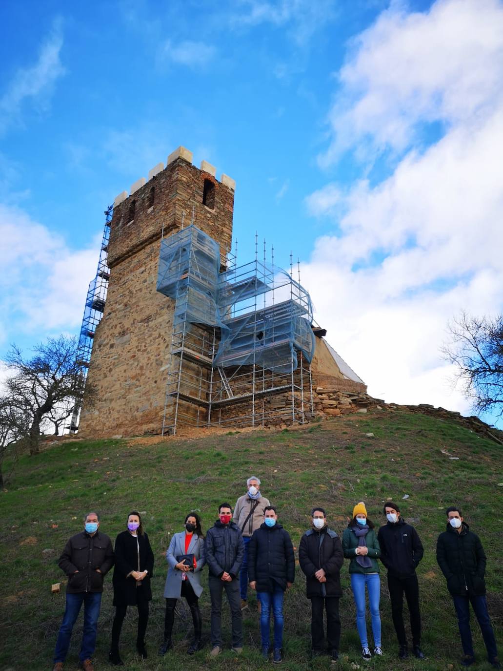 Fotos: Visita del PSOE a Pozuelo del Páramo