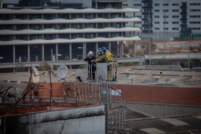 Fotos: Imágenes del trágico incendio de Badalona