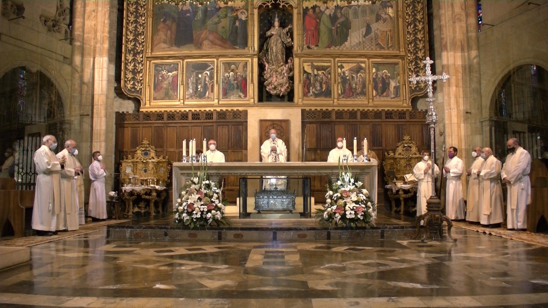 Julián López se retira de este cargo con una eucaristía de acción de gracias celebrada este viernes en la Catedral en la que ha estado arropado por la Diócesis y sus feligreses.