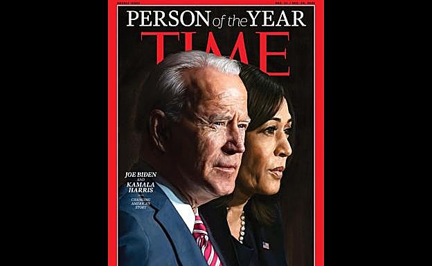 Biden y Kamala Harris, los personajes del año de la revista 'Time'