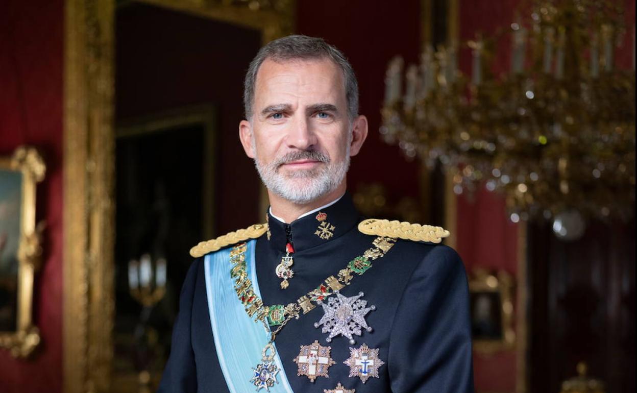 Retrato oficial del Rey Felipe VI.