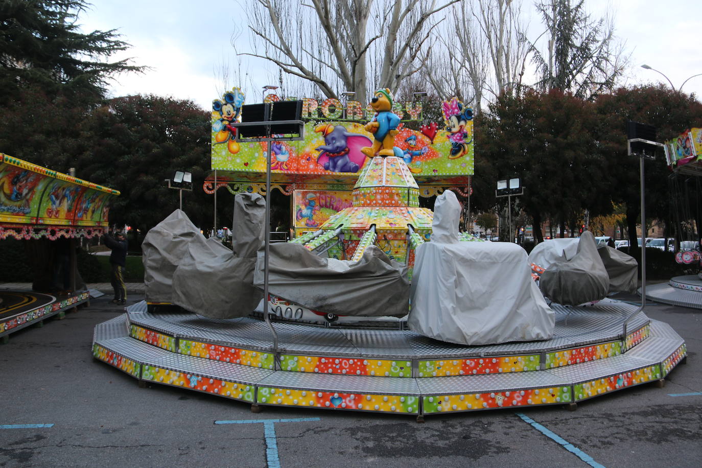 Los feriantes han podido volver tras un año sin trabajar. 