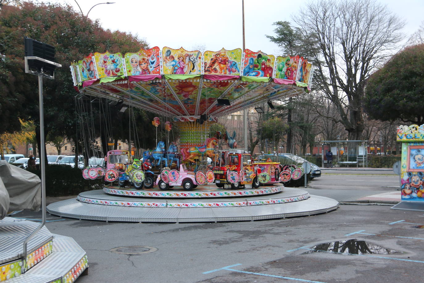 Los feriantes han podido volver tras un año sin trabajar. 