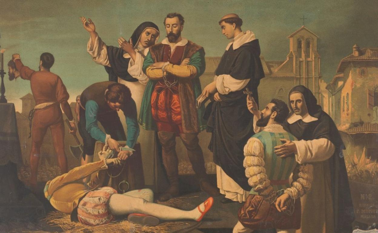 'La Ejecución de los comuneros de Castilla', de Antonio Gisbert. 